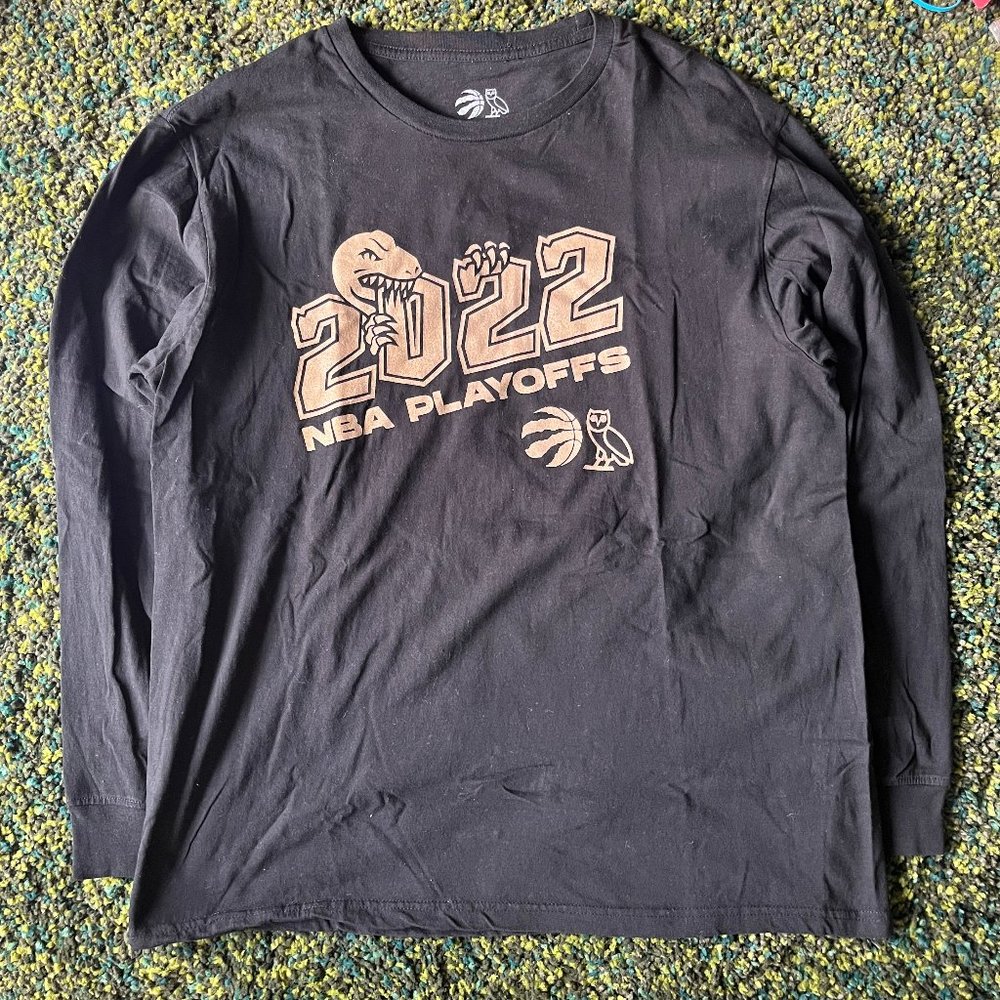 OVO x Raptors Northern Uprising 2022 Playoff Black LS (L)